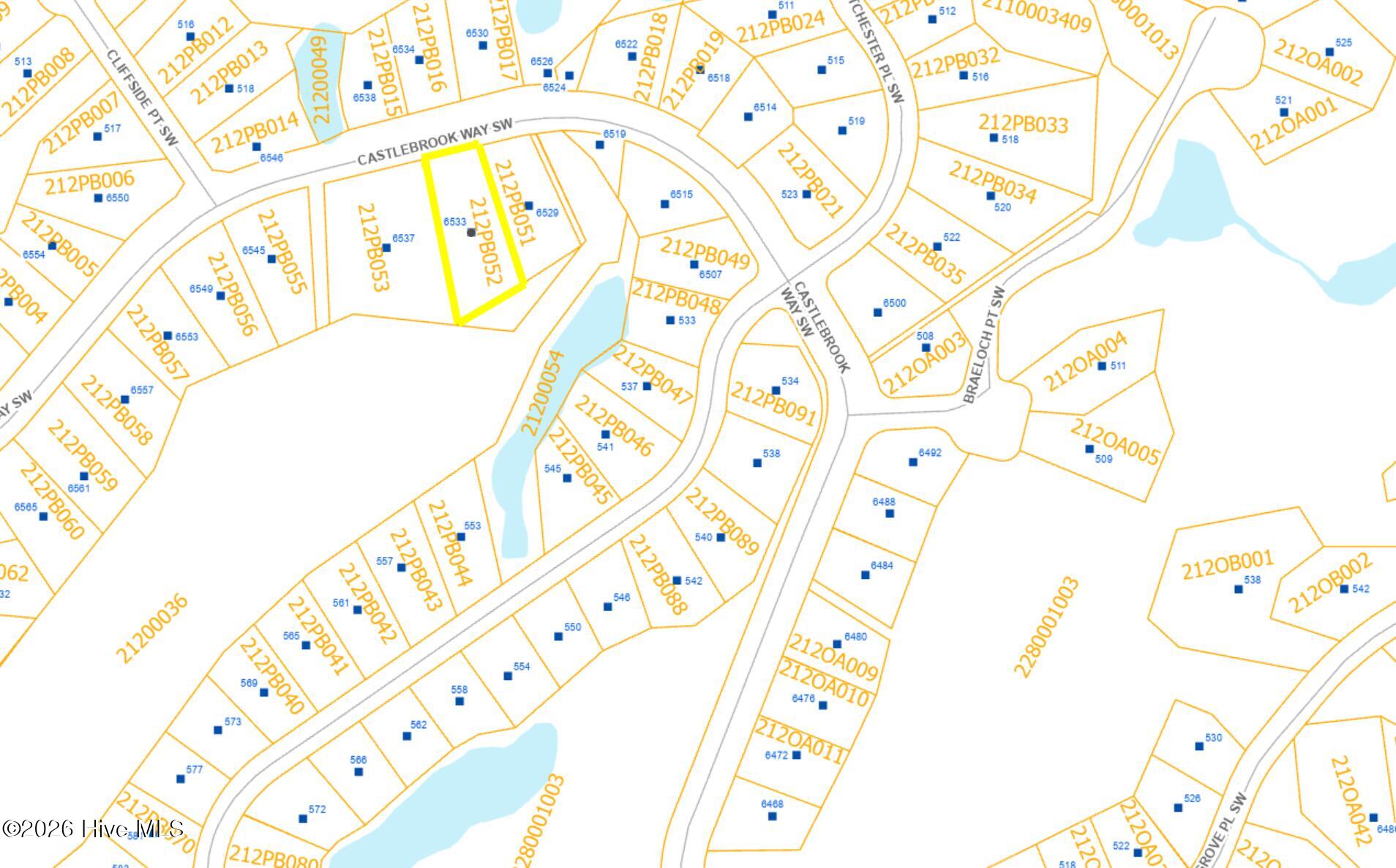6533 Castlebrook Way Southwest Ocean Isle Beach, NC 28469 - Photo 4 of 4 GIS Map view