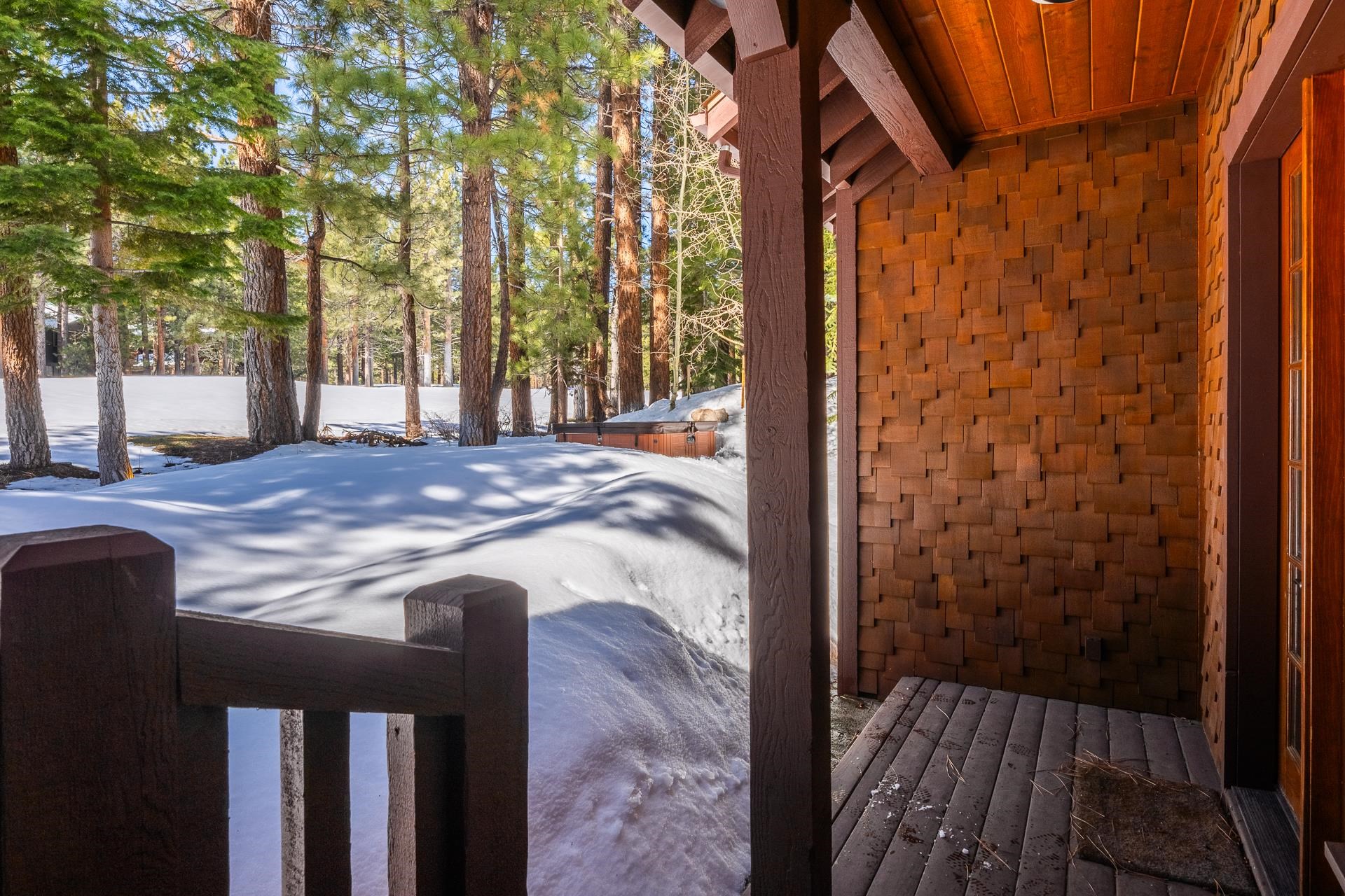105 Northstar Circle Mammoth Lakes, CA 93546 - Photo 46 of 49 a balcony view with a outdoor space