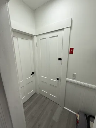 a room with furniture and a window