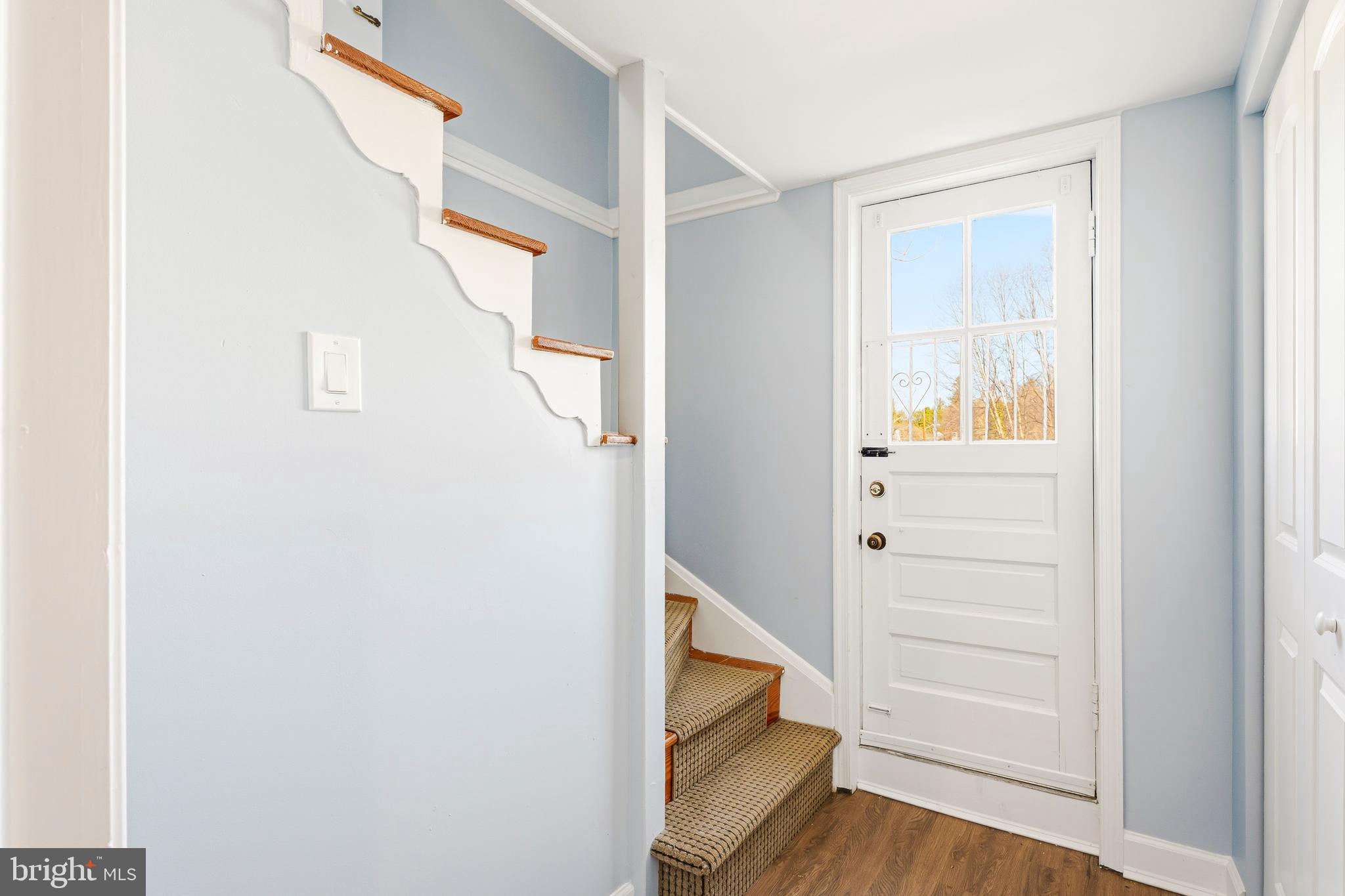 500 Hillen Road Towson, MD 21286 - Photo 22 of 42 a view of an entryway with staircase
