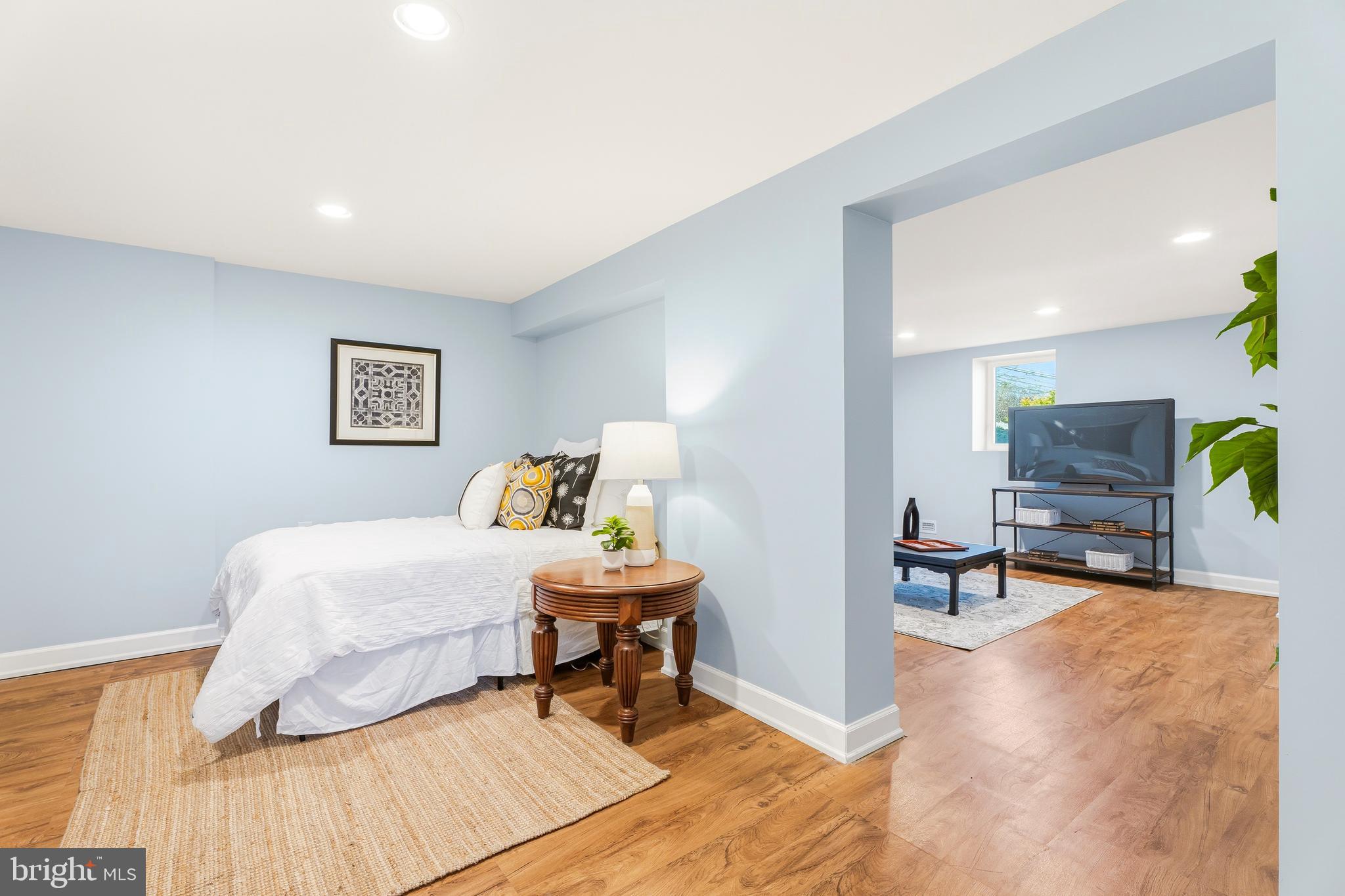 500 Hillen Road Towson, MD 21286 - Photo 28 of 42 a bedroom with furniture and a wooden floor