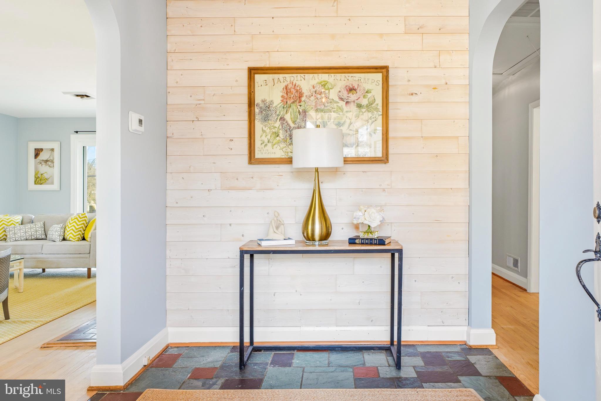 500 Hillen Road Towson, MD 21286 - Photo 3 of 42 a view of front door with wooden floor