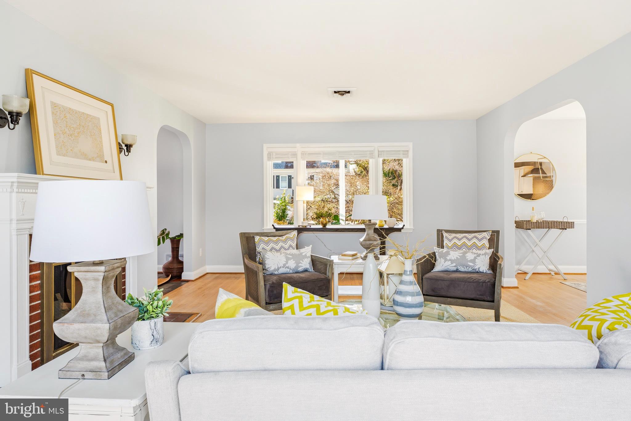 500 Hillen Road Towson, MD 21286 - Photo 5 of 42 a living room with furniture and a large window
