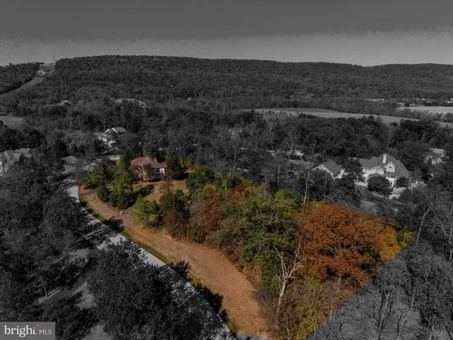 a view of a city with sunset view