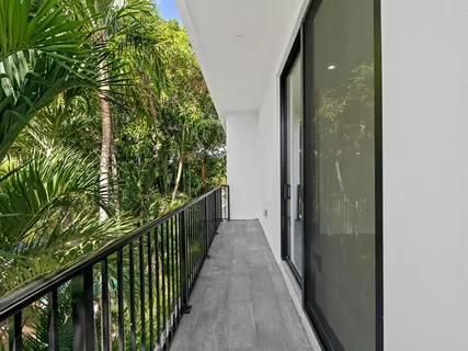 a view of a corridor