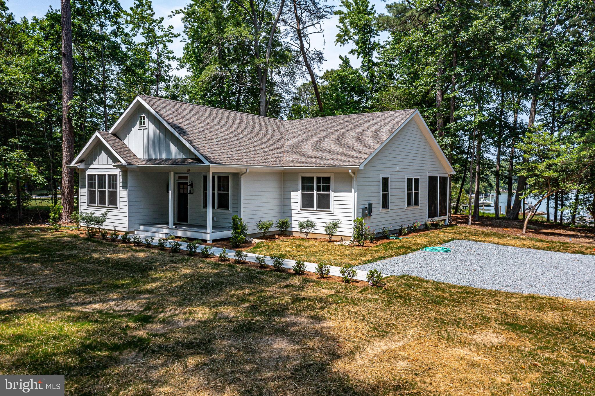 57 Waterman's Way Reedville, VA 22539 - Photo 35 of 43 Stone driveway