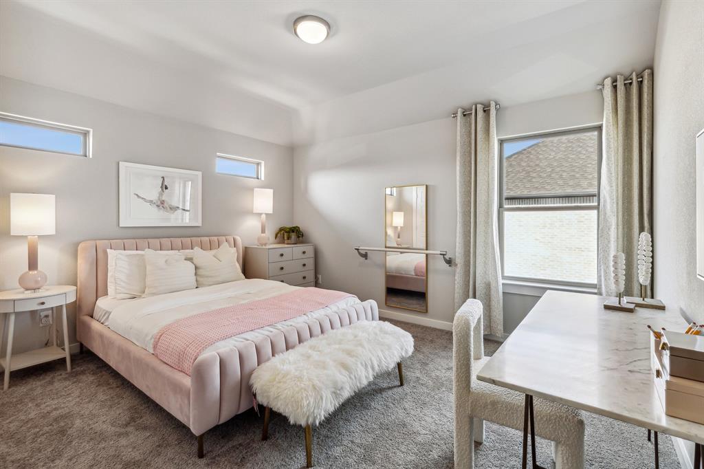 1102 Sunward Road Princeton, TX 75407 - Photo 21 of 28 Bedroom in the Wimbledon home plan by Trophy Signature Homes – REPRESENTATIVE PHOTO