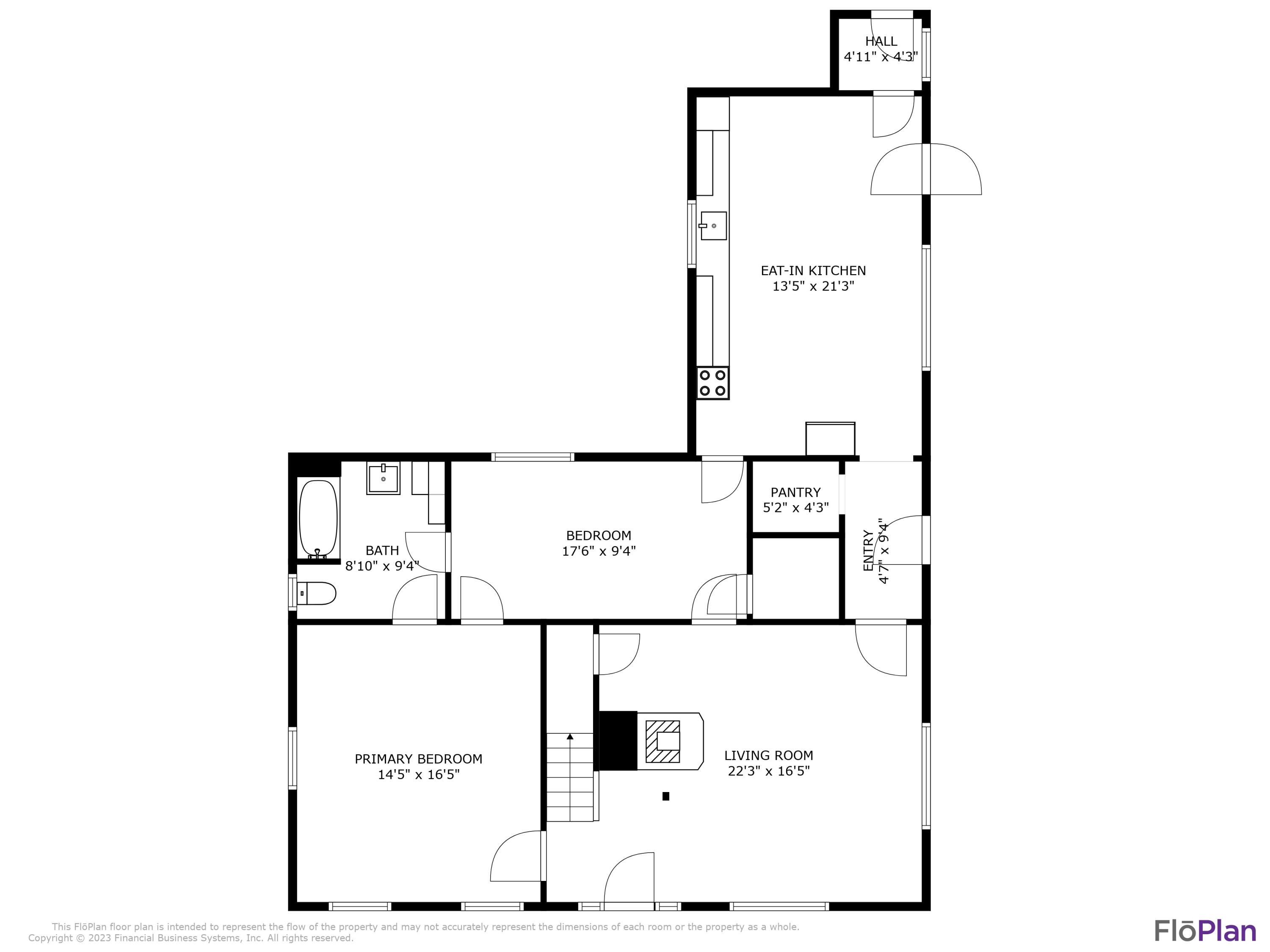 371 West Minot Road Minot, ME 04258 - Photo 4 of 34 by_floor_with_dimensions_jpg_0