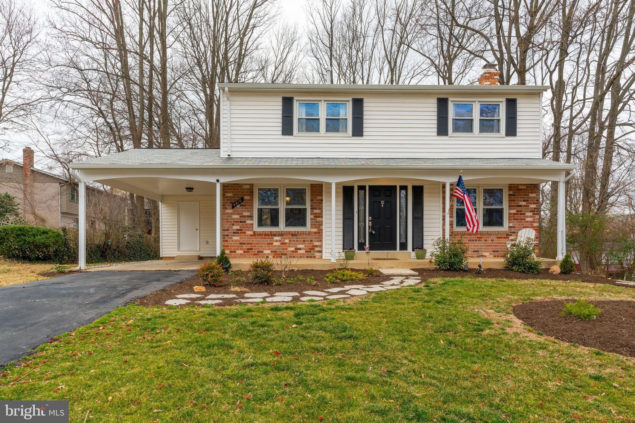 6810 Huntsman Boulevard Springfield, VA 22152 - Photo 2 of 73 with car port