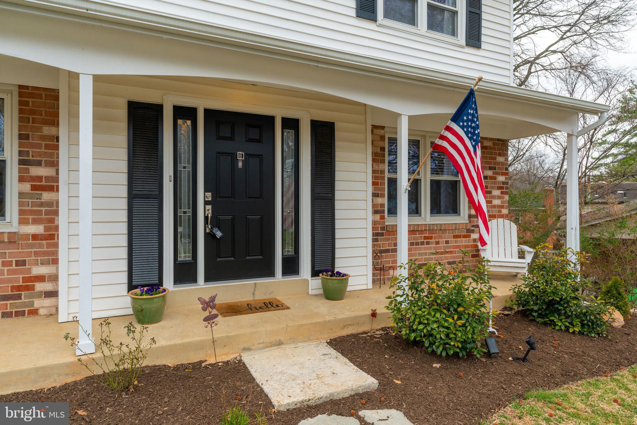 6810 Huntsman Boulevard Springfield, VA 22152 - Photo 6 of 73 New front door