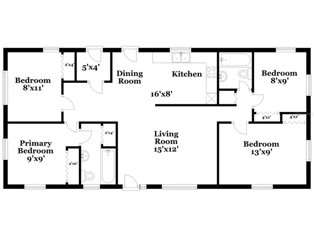 $2,415 | 5763 Crestmont Avenue, Clearwater, FL 33760