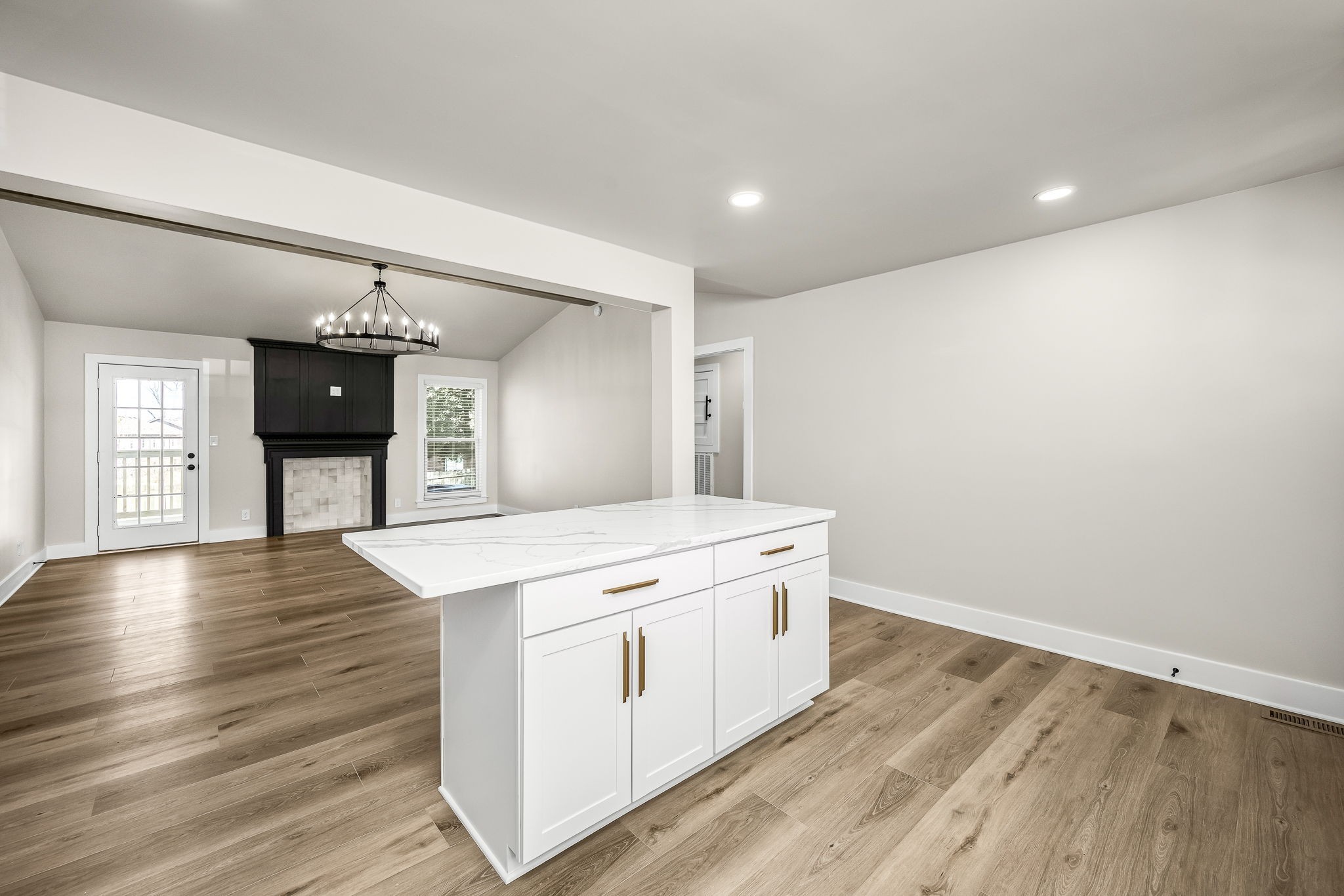 1977 Timberline Way Clarksville, TN 37042 - Photo 14 of 39 a kitchen with a wooden floor and stove