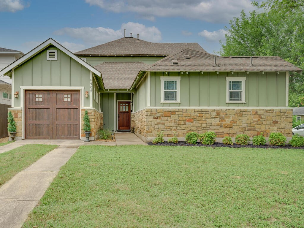 5406 Bennett Avenue, Unit 1 Austin, TX 78751 - Photo 1 of 1 a view of a house with a yard