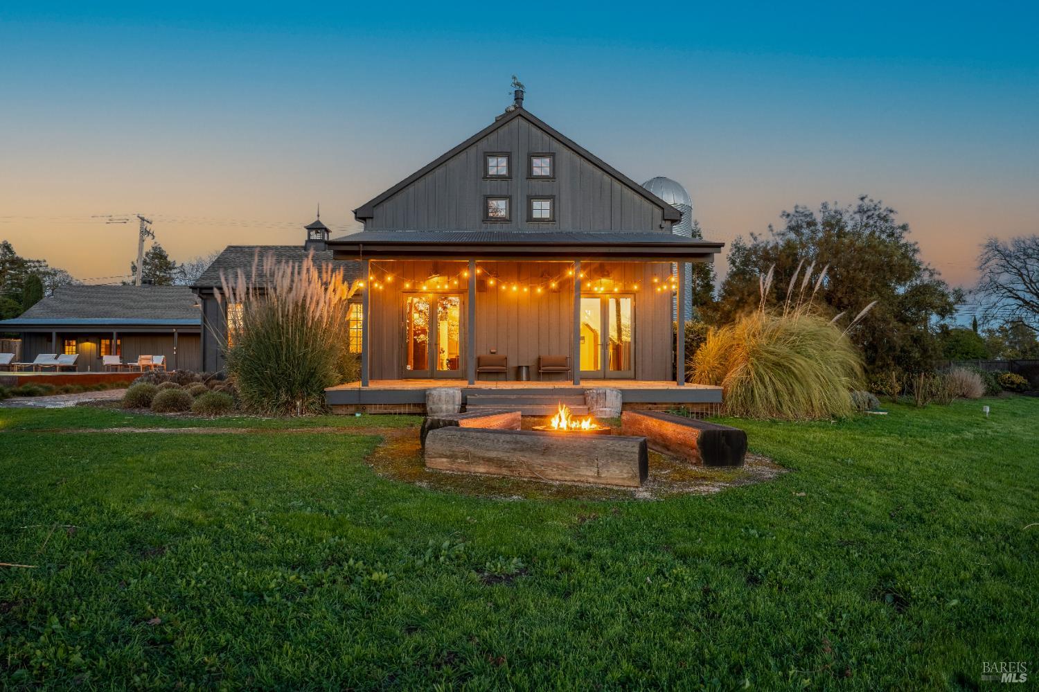 21831 Schellville Road Sonoma, CA 95476 - Photo 25 of 30 a view of a house with a yard