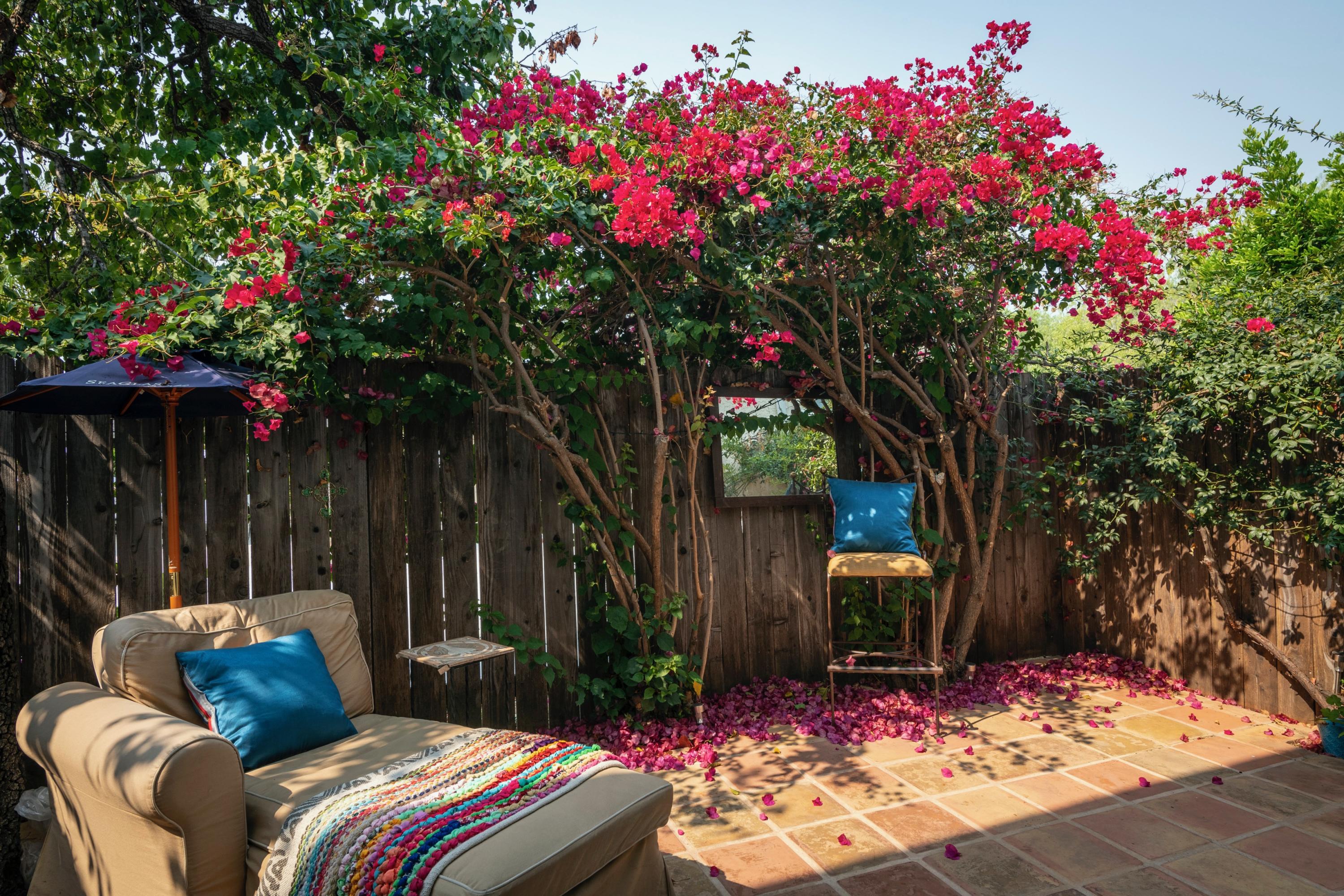 415 West Gutierrez Street, Unit 16 Santa Barbara, CA 93101 - Photo 12 of 12 a view of a porch with furniture