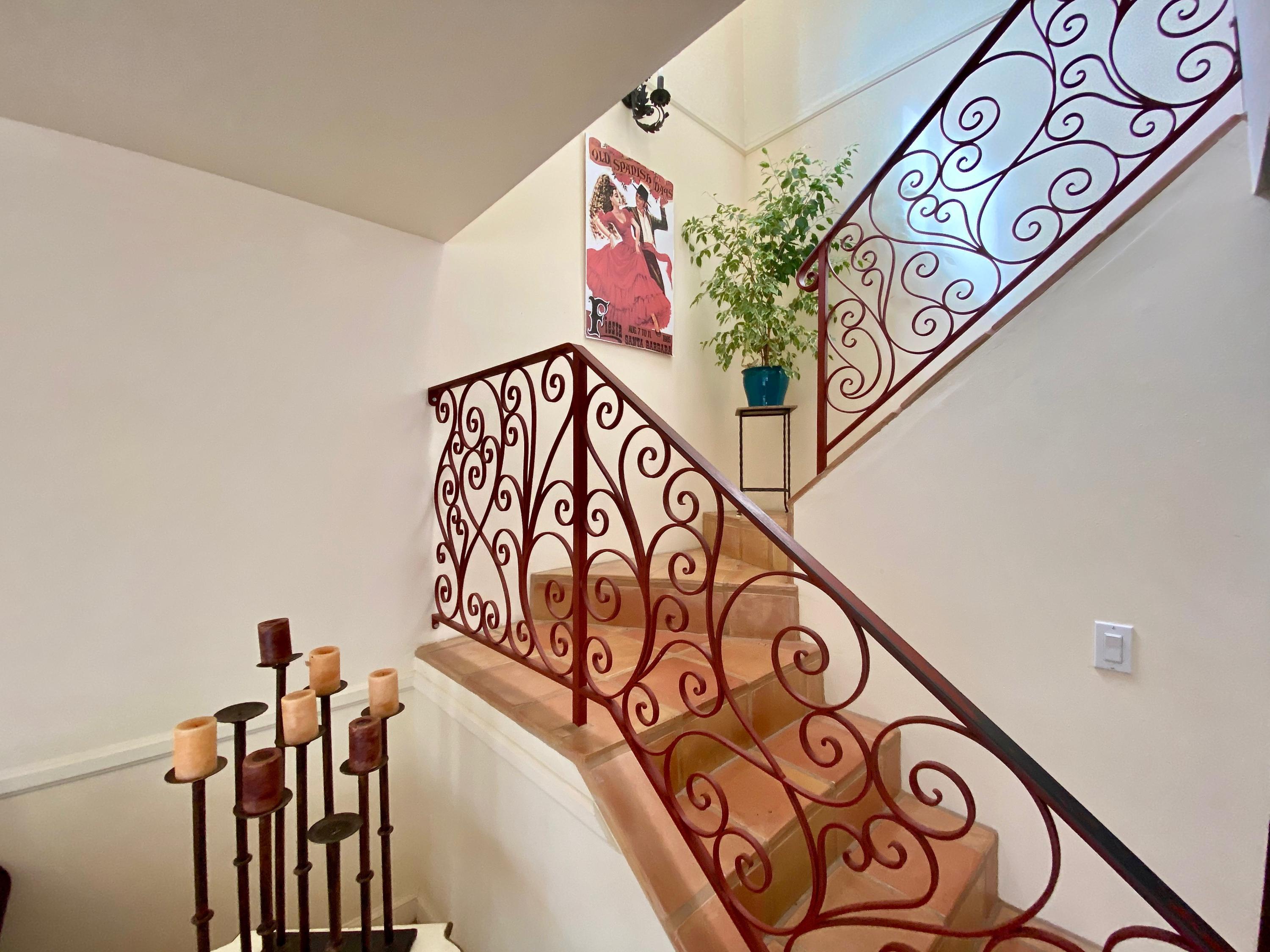 415 West Gutierrez Street, Unit 16 Santa Barbara, CA 93101 - Photo 6 of 12 a view of a sign in a hallway