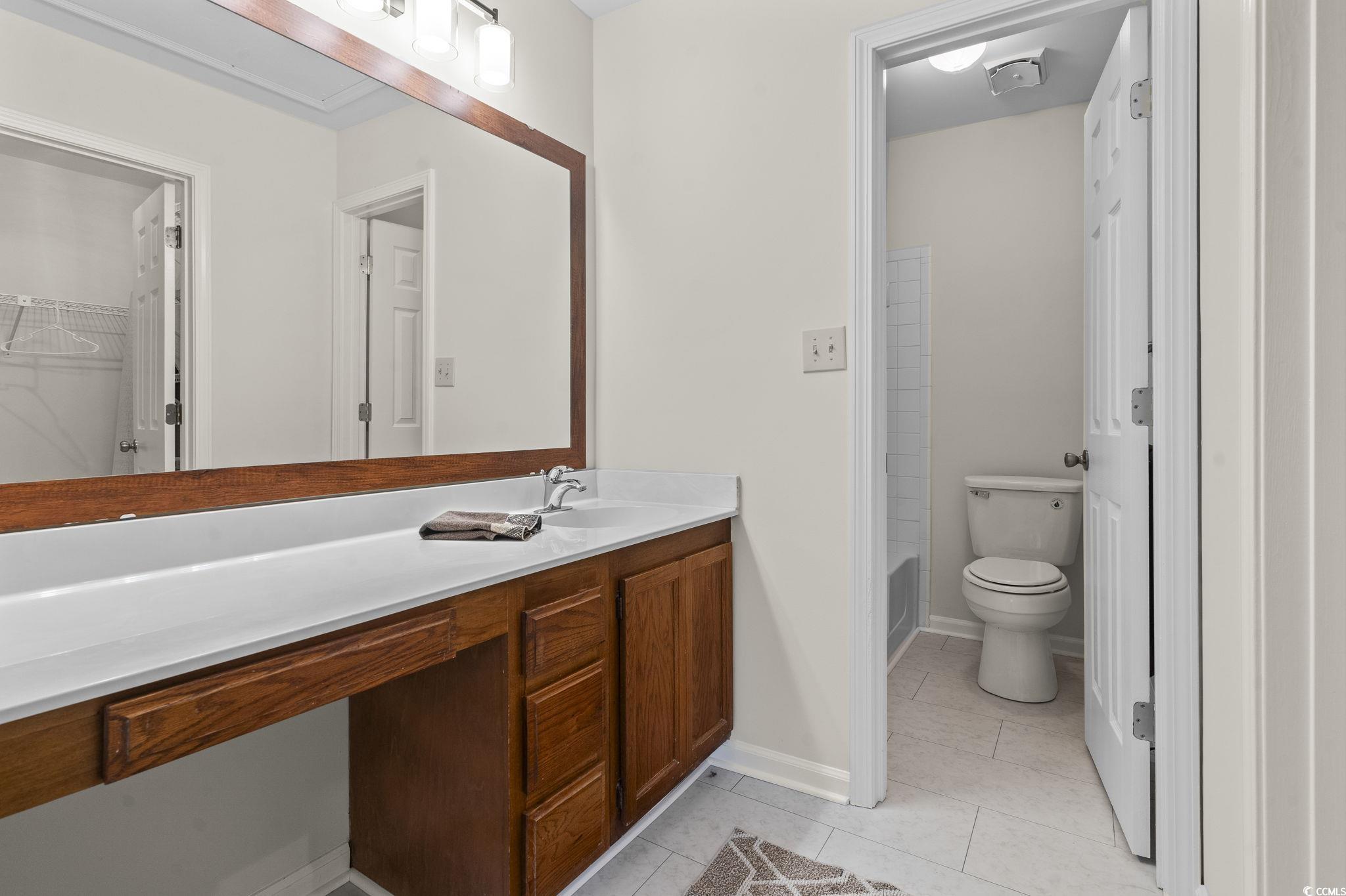 116 Purple Martin Drive Murrells Inlet, SC 29576 - Photo 5 of 40 Full bathroom with tile patterned floors, shower /