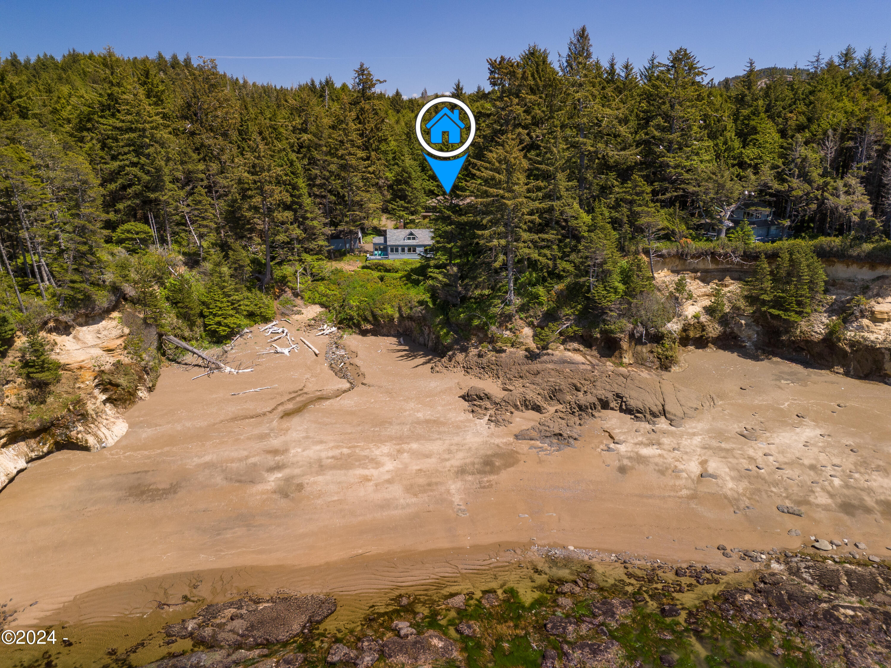 2275 Highway 101 Depoe Bay, OR 97341 - Photo 56 of 61 Sandy Beach Area w/Deeded Path