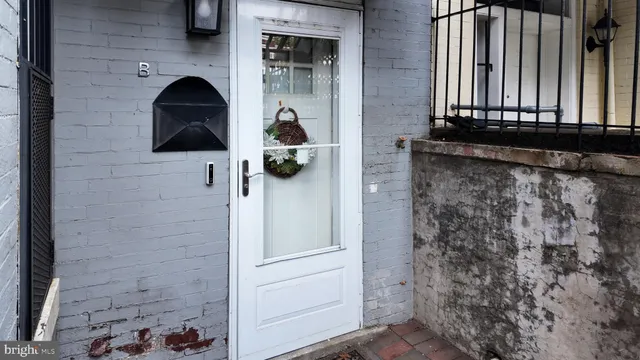 a view of door