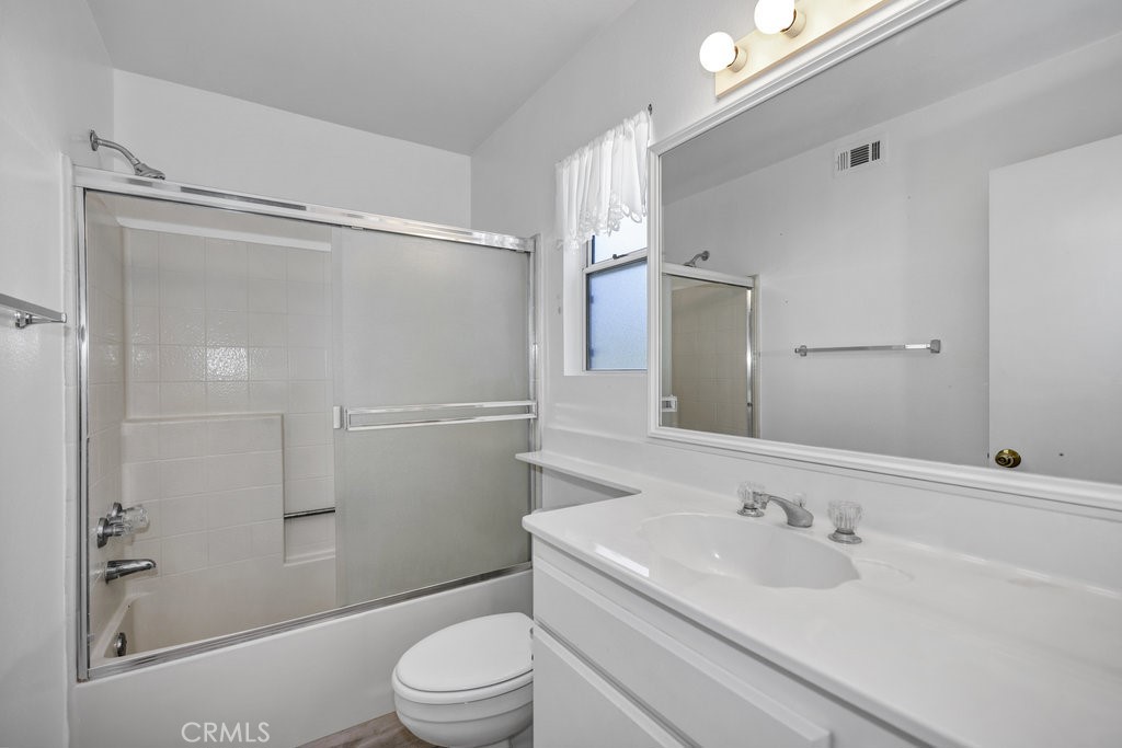 28114 Seco Canyon Road, Unit 156 Saugus, CA 91390 - Photo 21 of 31 a bathroom with a sink toilet and shower