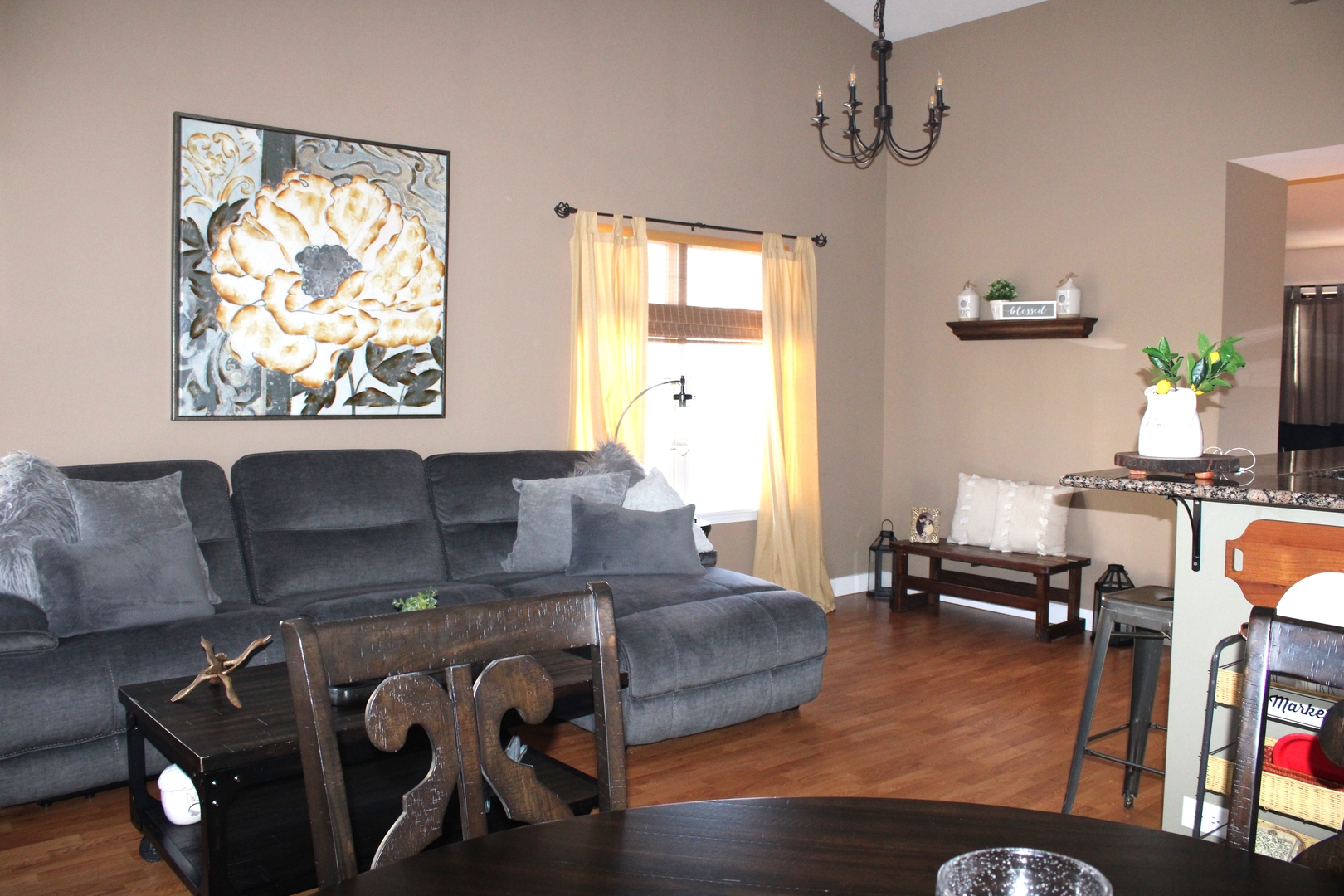 2560 Golf Ridge Circle, Unit 2560 Naperville, IL 60563 - Photo 13 of 16 a living room with furniture and wooden floor