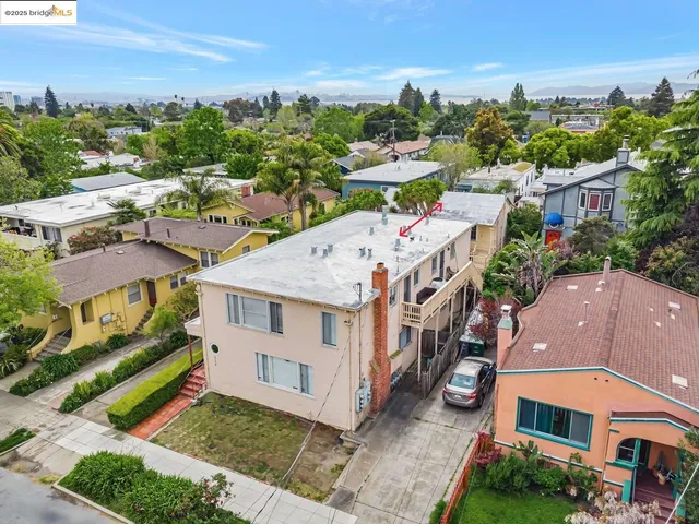 a view of a city in the middle of a city