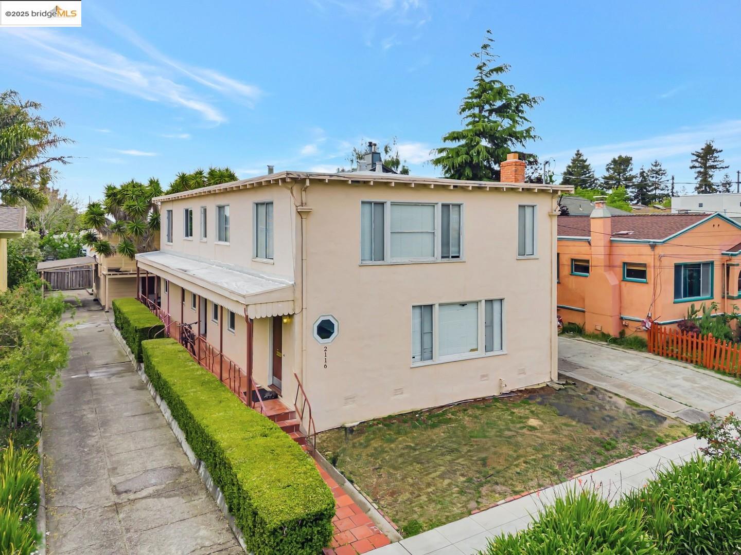 2118 California Street Berkeley, CA 94703 - Photo 10 of 34 a view of a house with a yard
