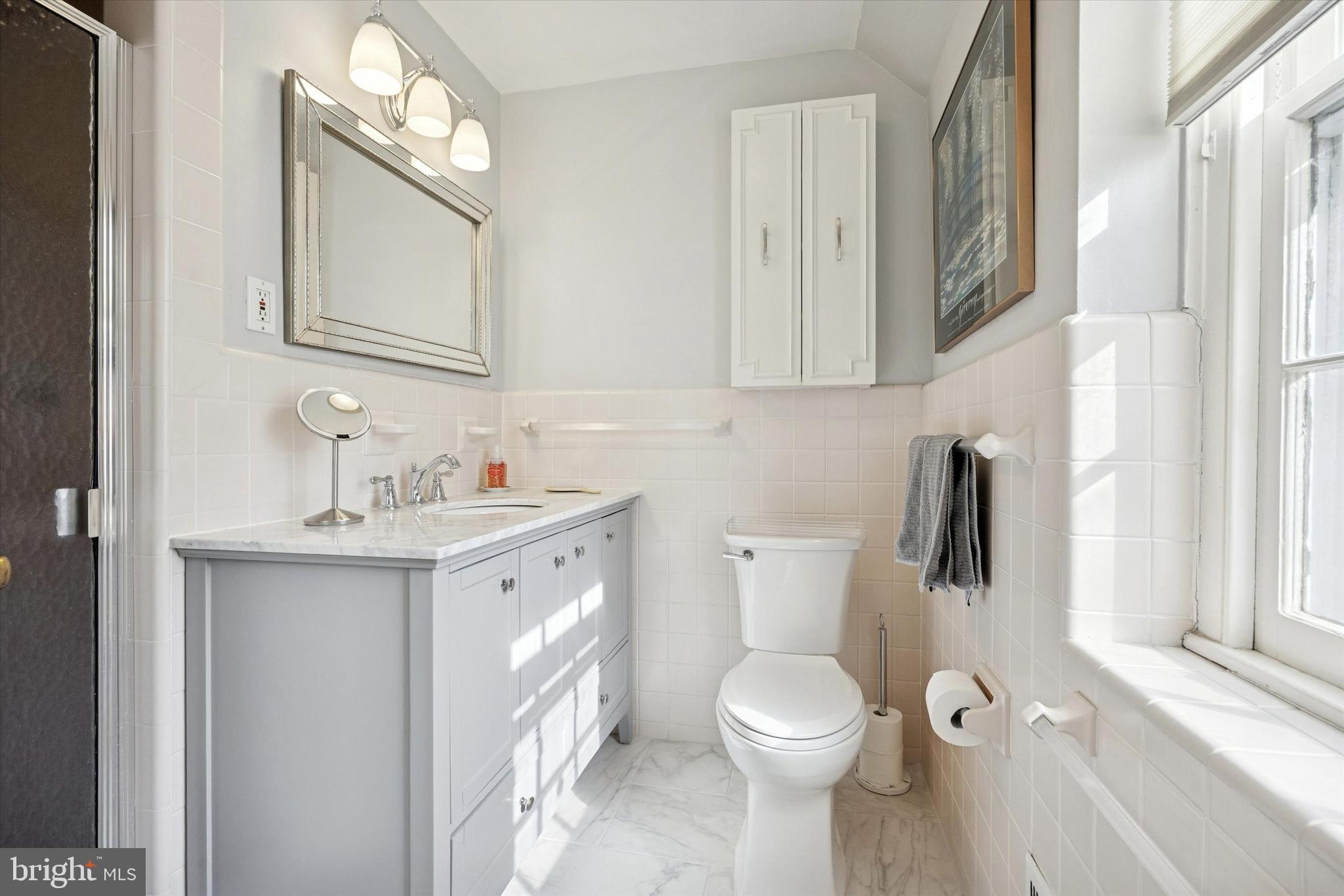 1039 Wellington Road Jenkintown, PA 19046 - Photo 26 of 49 Updated main bathroom