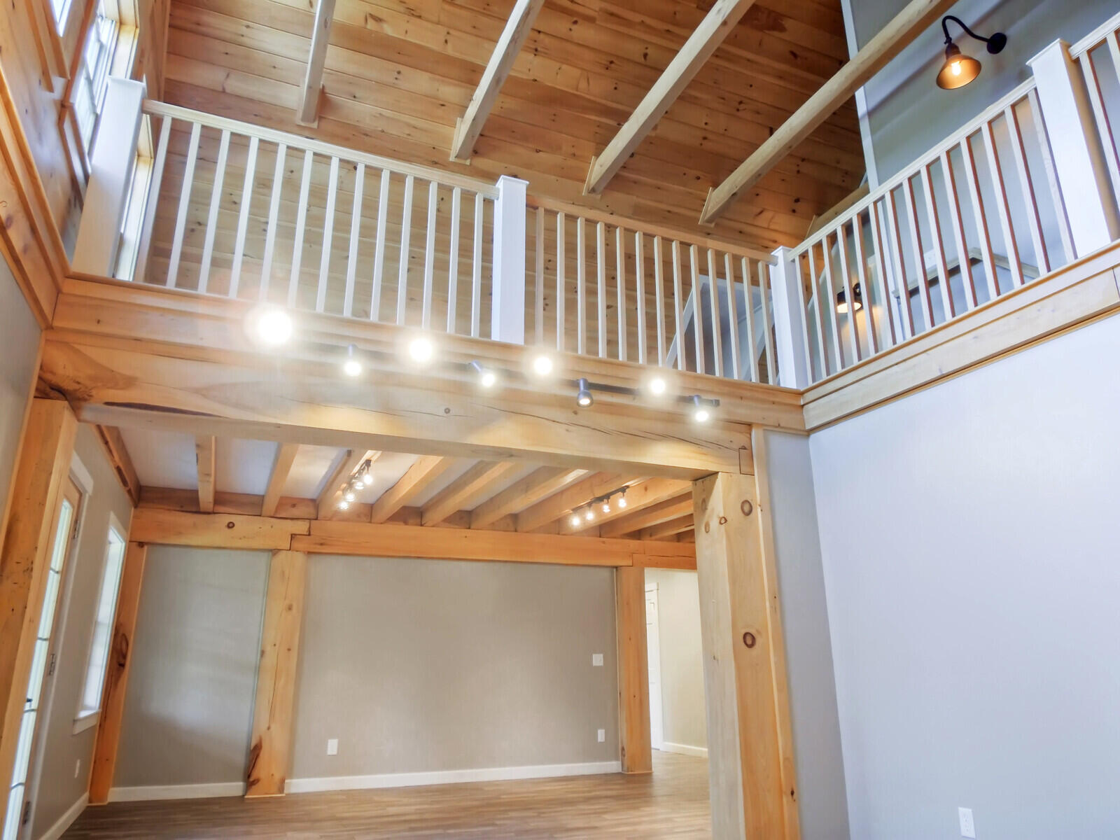 86 Skidmore Road North Anson, ME 04958 - Photo 29 of 70 Open concept living up to loft
