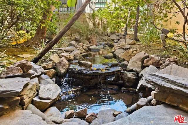 a city view with sitting space