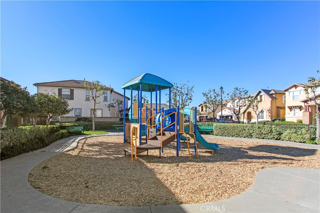 6837 Cosmos Street Chino, CA 91710 - Photo 32 of 36 a view of a park with swings