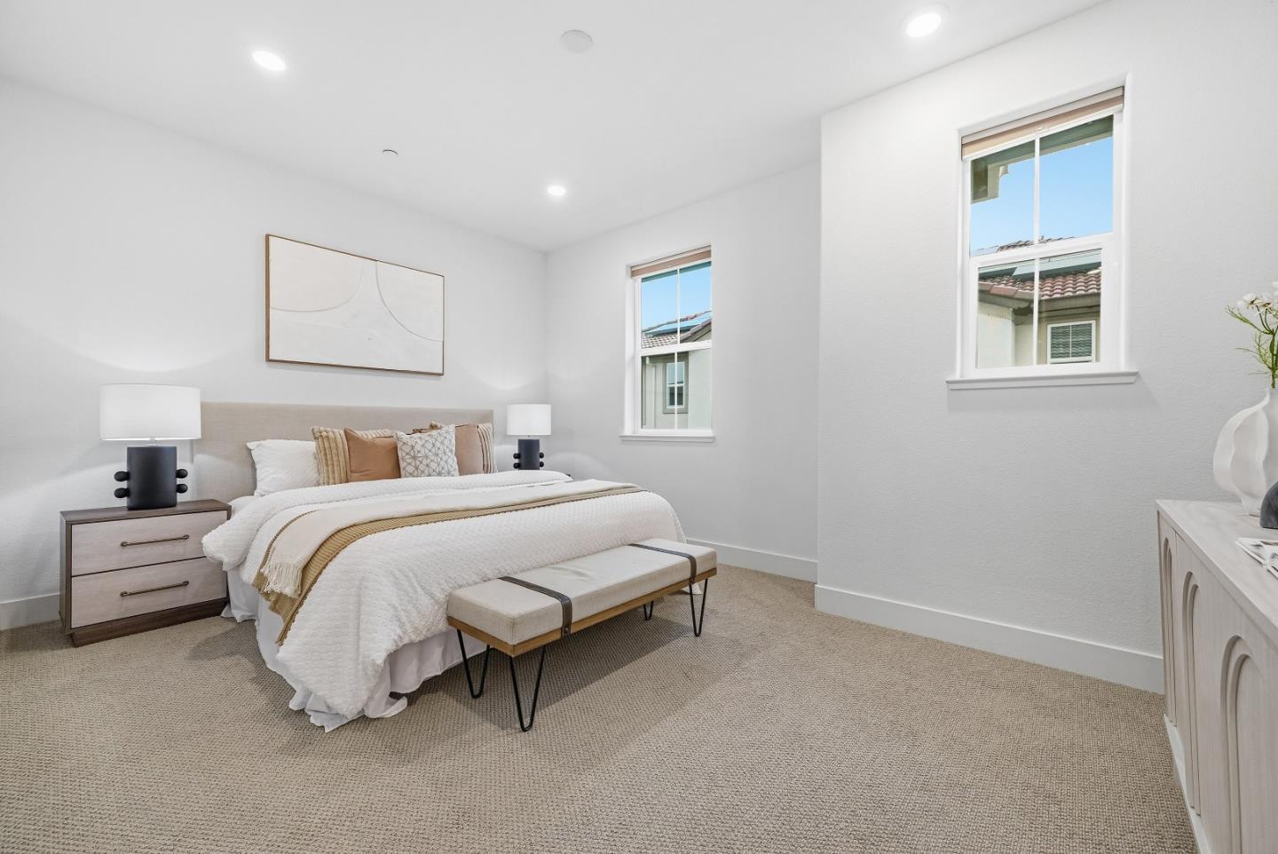 3140 Blanco Terrace Fremont, CA 94536 - Photo 20 of 35 a bedroom with a bed and a window