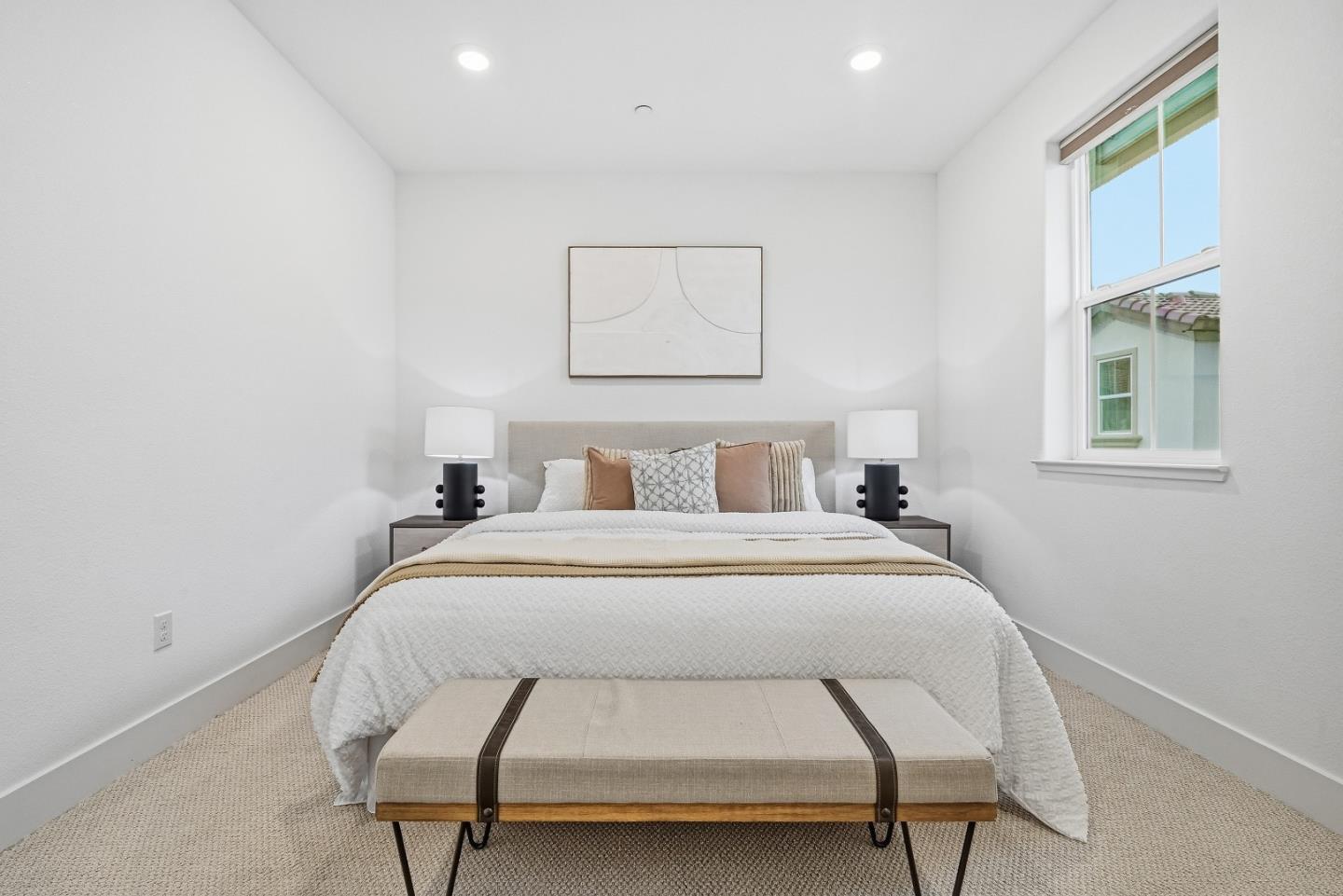 3140 Blanco Terrace Fremont, CA 94536 - Photo 22 of 35 a bedroom with a bed and window