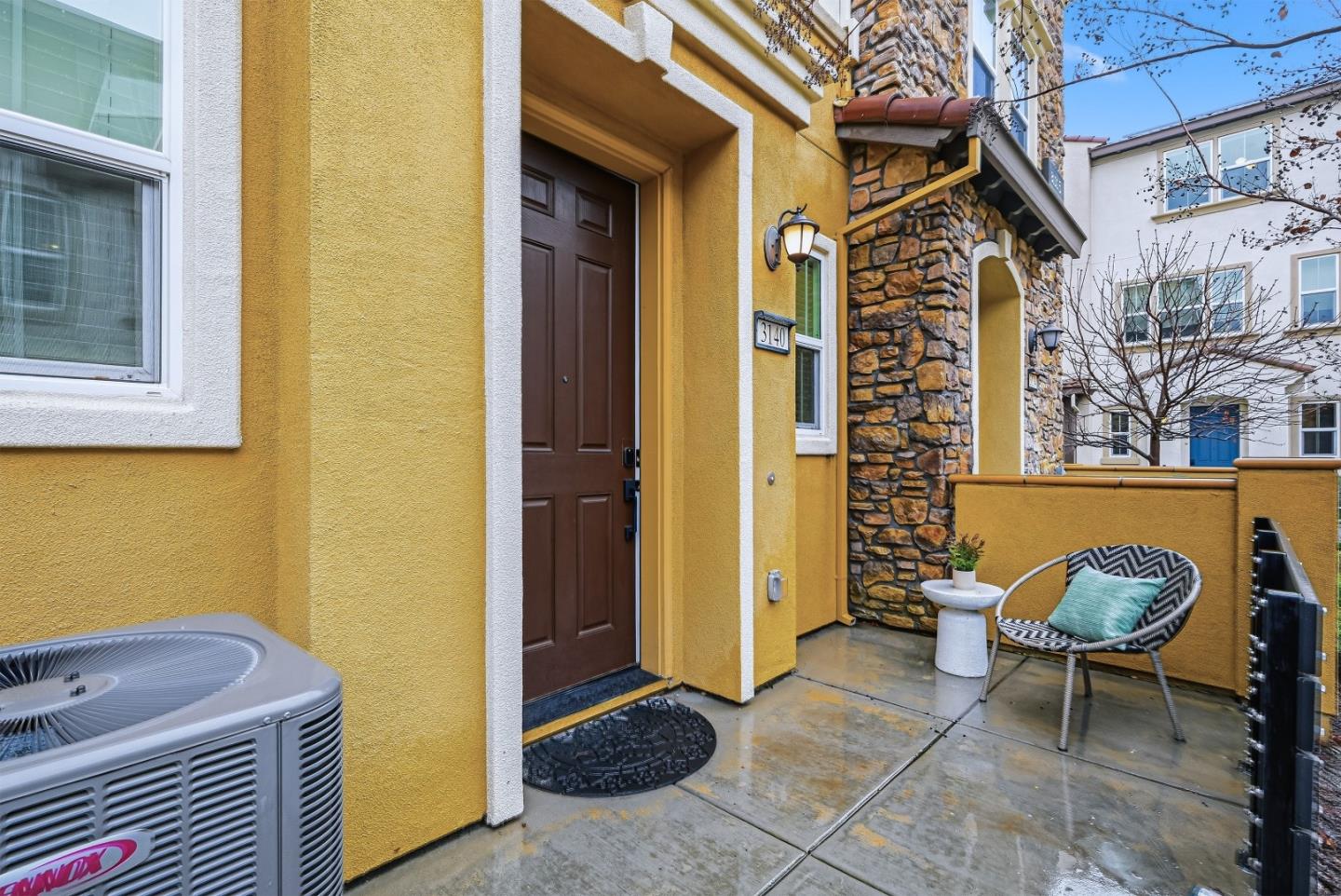 3140 Blanco Terrace Fremont, CA 94536 - Photo 28 of 35 a backyard of a house with barbeque oven table and chairs