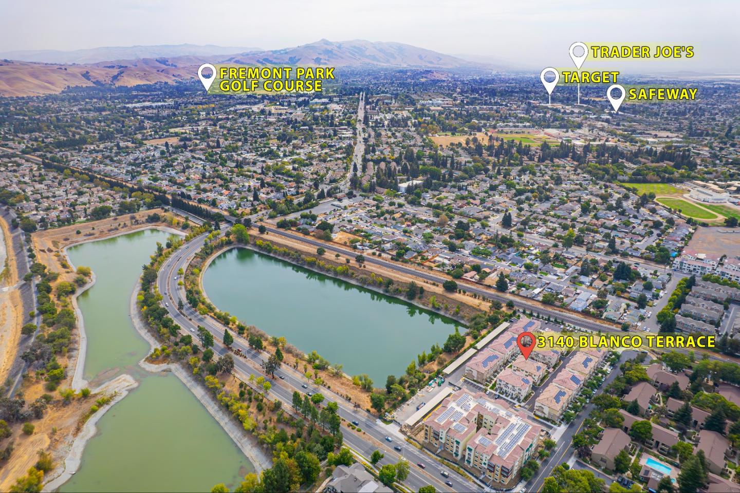 3140 Blanco Terrace Fremont, CA 94536 - Photo 34 of 35 an aerial view of a city