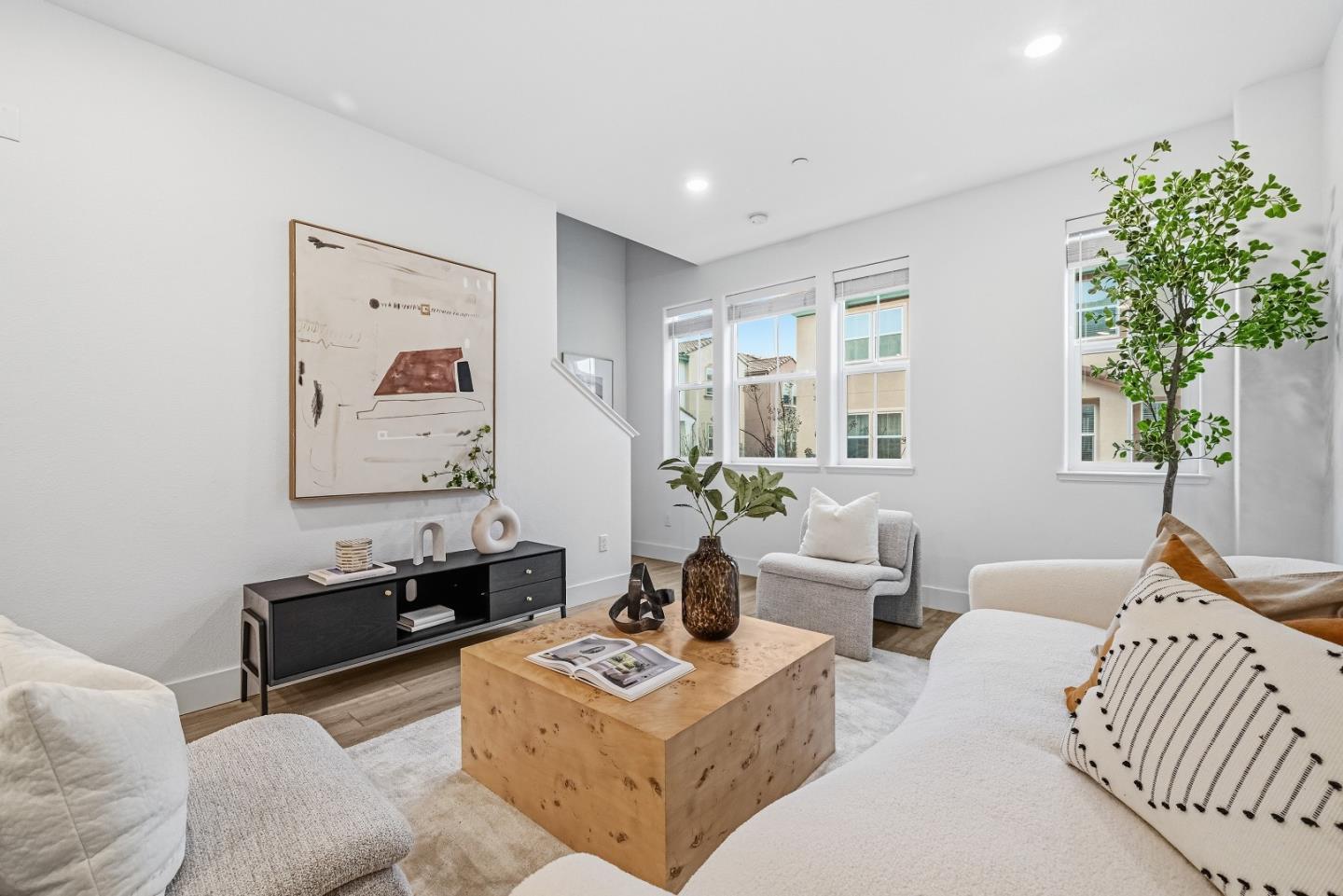 3140 Blanco Terrace Fremont, CA 94536 - Photo 5 of 35 a living room with furniture and a potted plant
