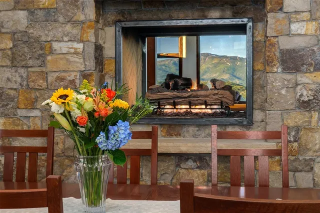 a view of an outdoor space with furniture