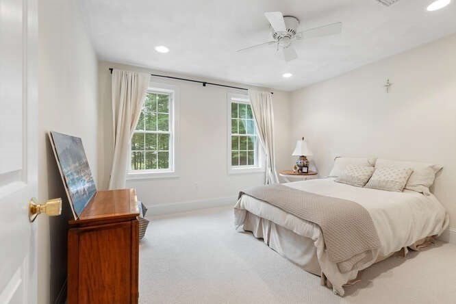 1 Ash Lane Georgetown, MA 01833 - Photo 28 of 42 a bedroom with a bed window and chair