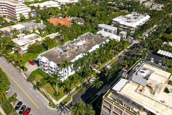 an aerial view of a city with lots of residential buildings