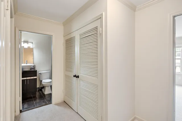 a bathroom with a toilet