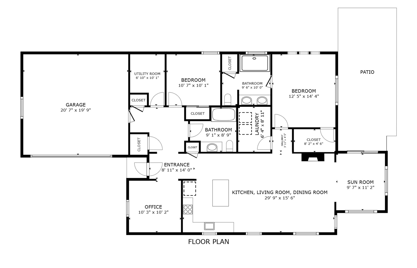 9186 Ritz Court Huntley, IL 60142 - Photo 36 of 36 a picture of a floor plan