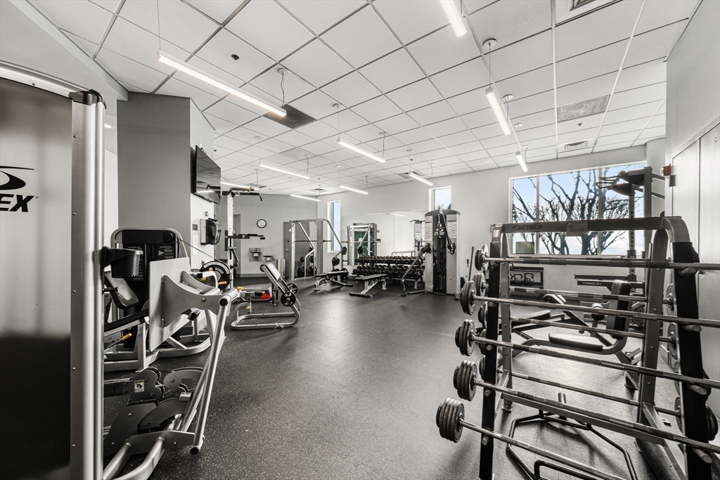 8 Museum Way, Unit 2304 Cambridge, MA 02141 - Photo 27 of 39 a view of a room with gym equipment