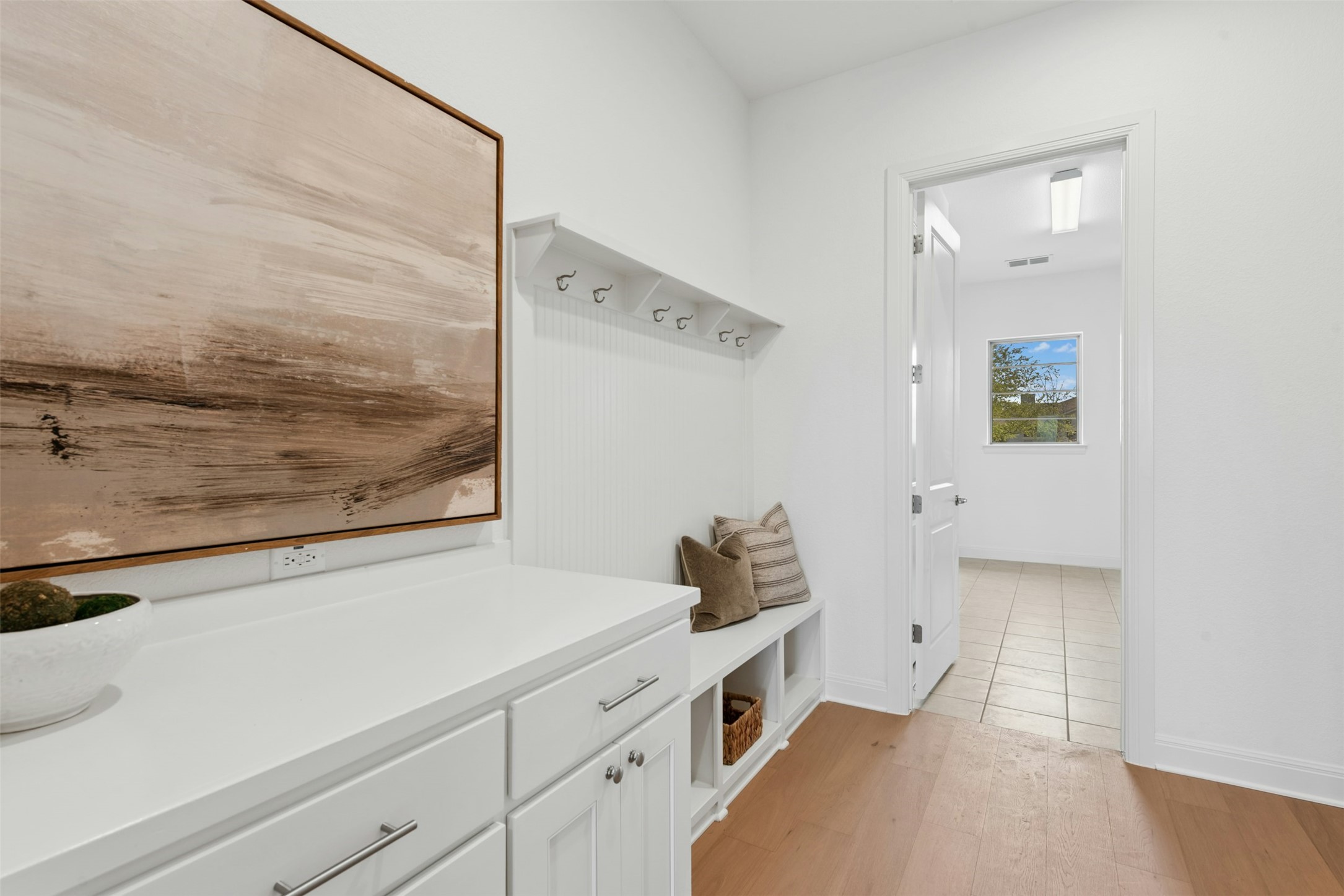 401 Brave Face Street Leander, TX 78641 - Photo 18 of 35 Mudroom and drop zone.