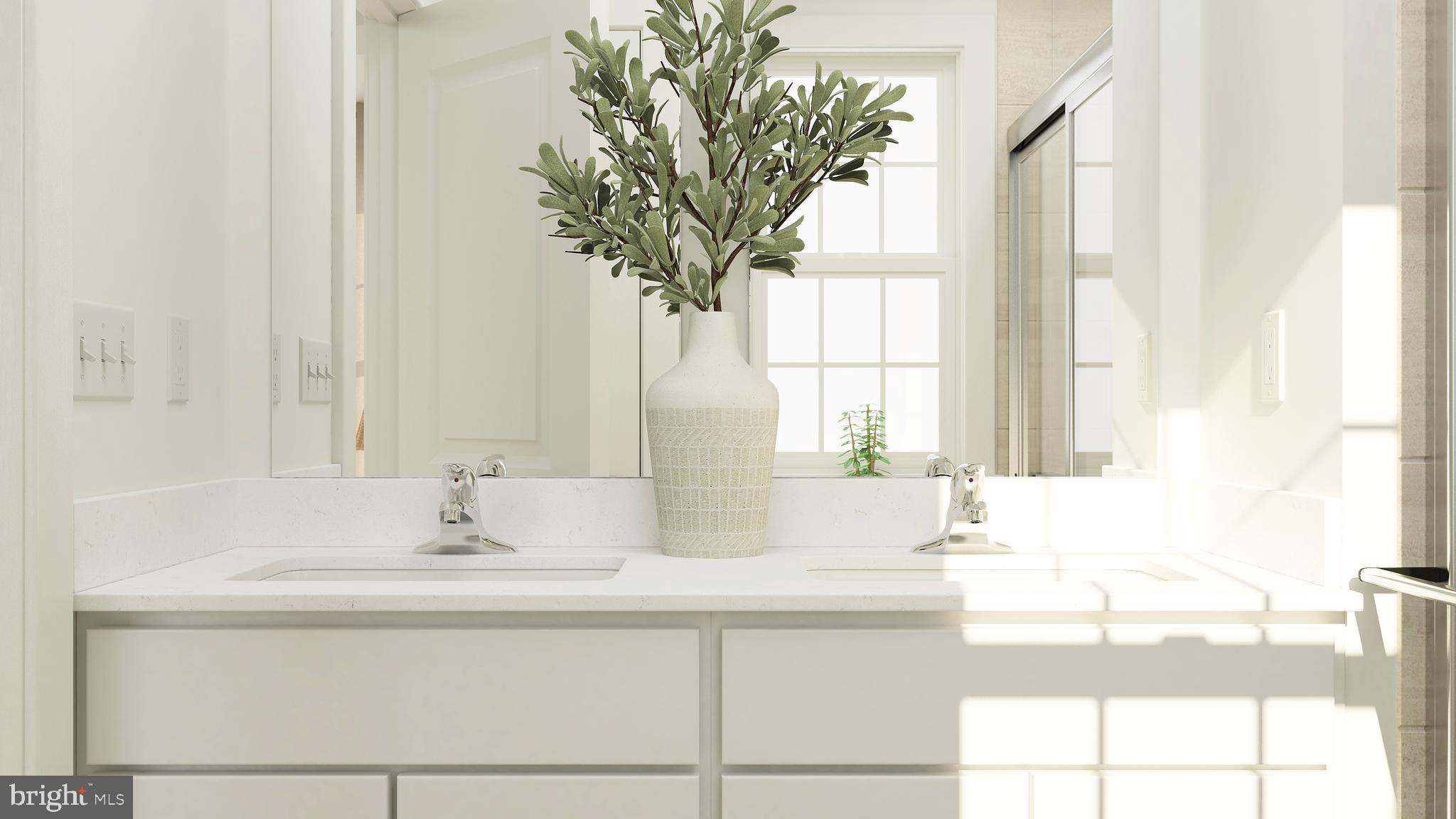 62 Barnes Way Sicklerville, NJ 08081 - Photo 21 of 26 a bathroom with a sink and a mirror