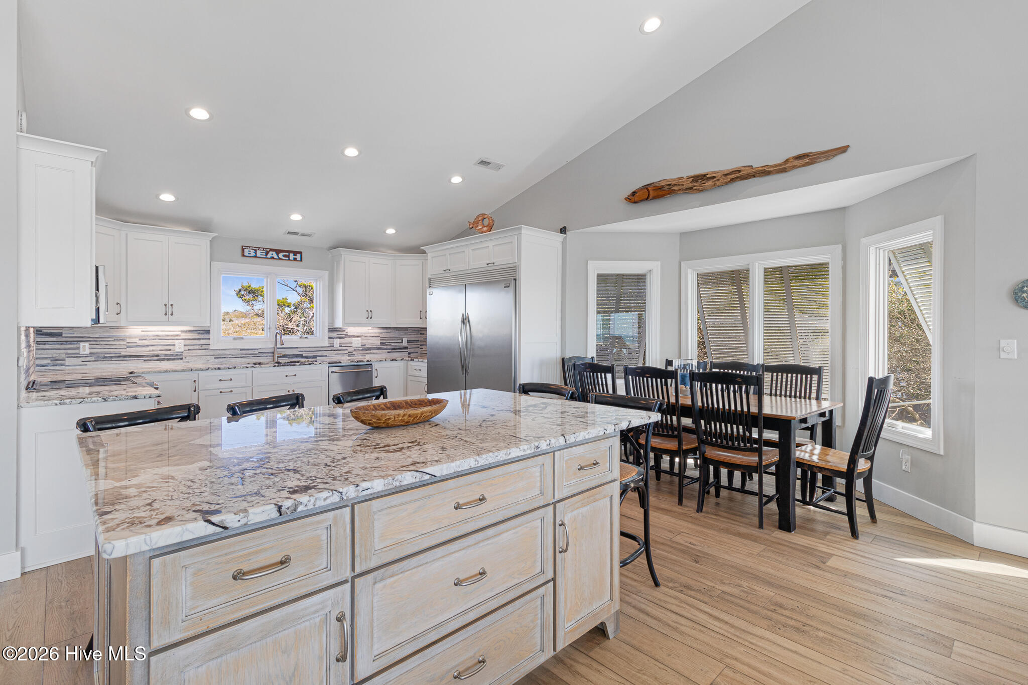 217 Salter Path Road Pine Knoll Shores, NC 28512 - Photo 20 of 83 Kitchen with Island Seating