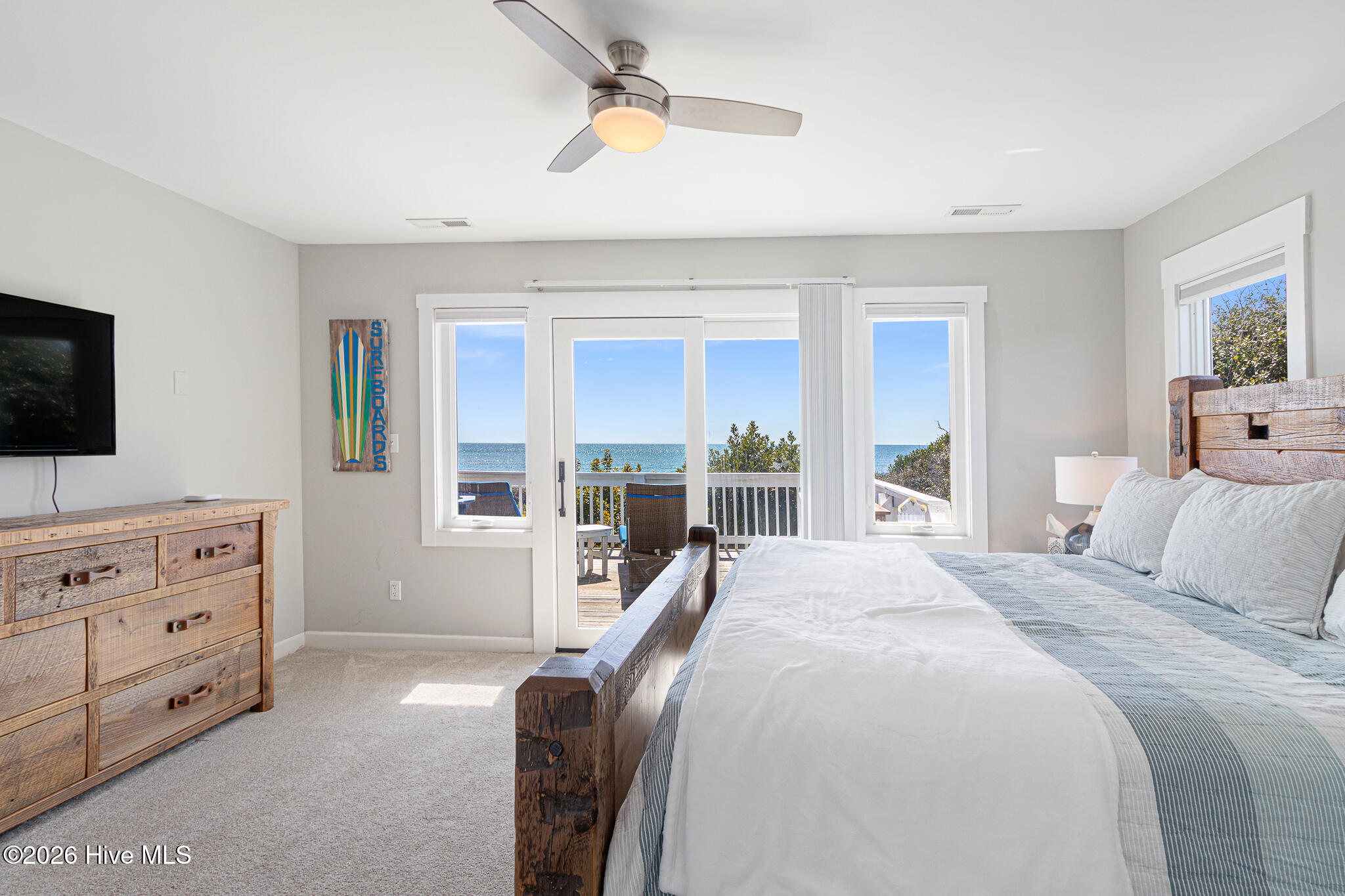 217 Salter Path Road Pine Knoll Shores, NC 28512 - Photo 30 of 83 Bedroom #2 with En Suite Bath