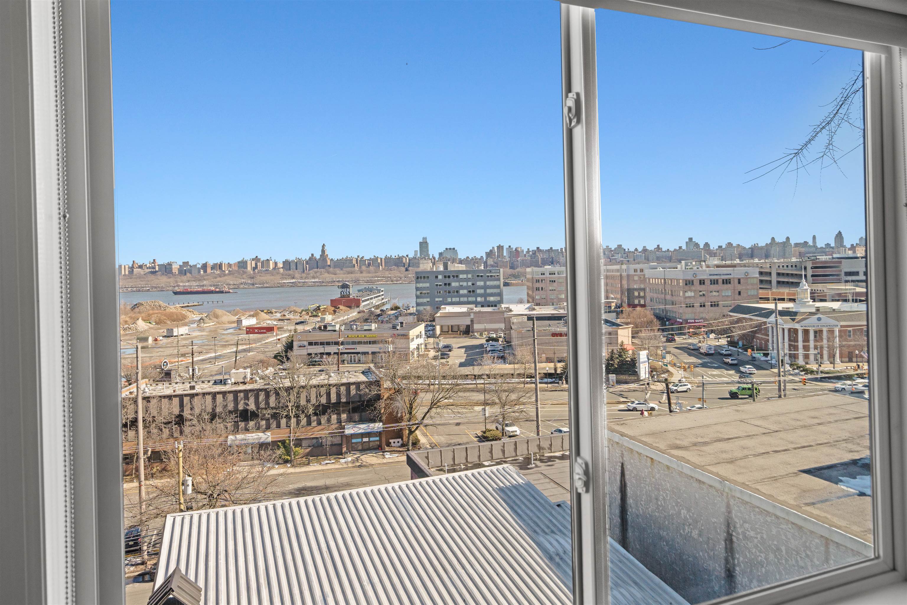9009 Riverside Place, Unit 3 North Bergen, NJ 07047 - Photo 6 of 18 a view of a balcony with city view
