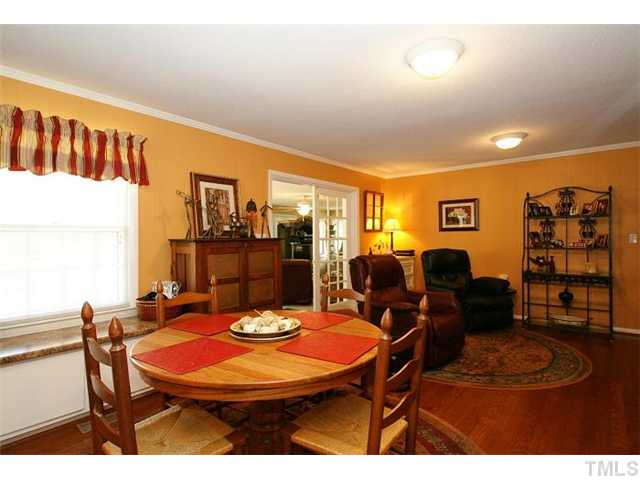 4125 Jane Lane Raleigh, NC 27604 - Photo 6 of 15 Eat in kitchen with fireplace!
