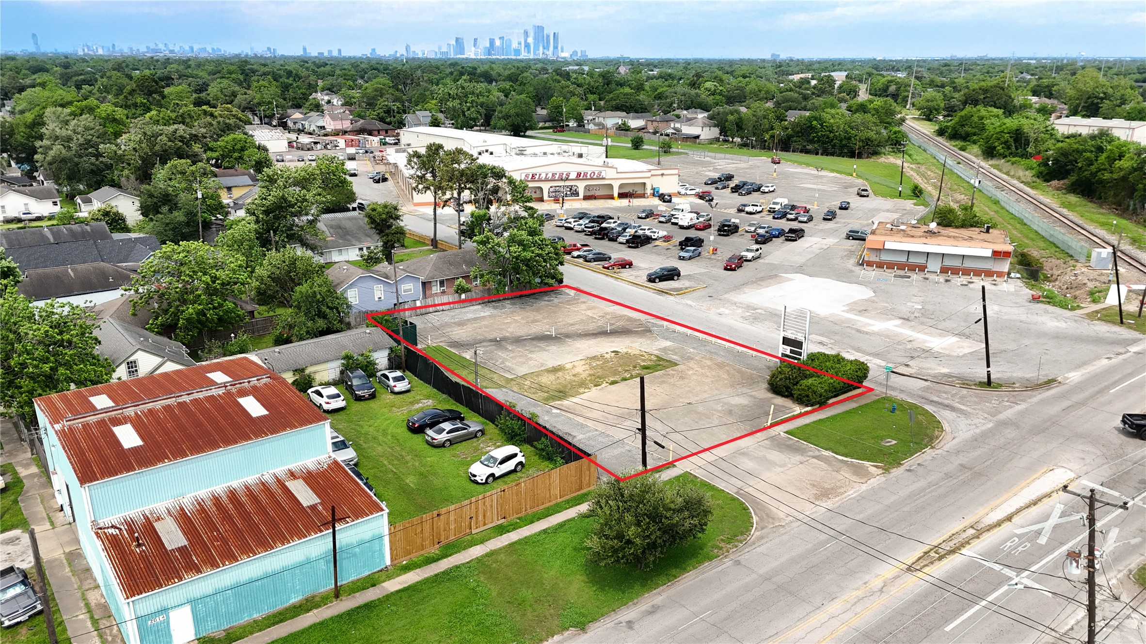 Out parcel to Sellers Brothers Grocery Store