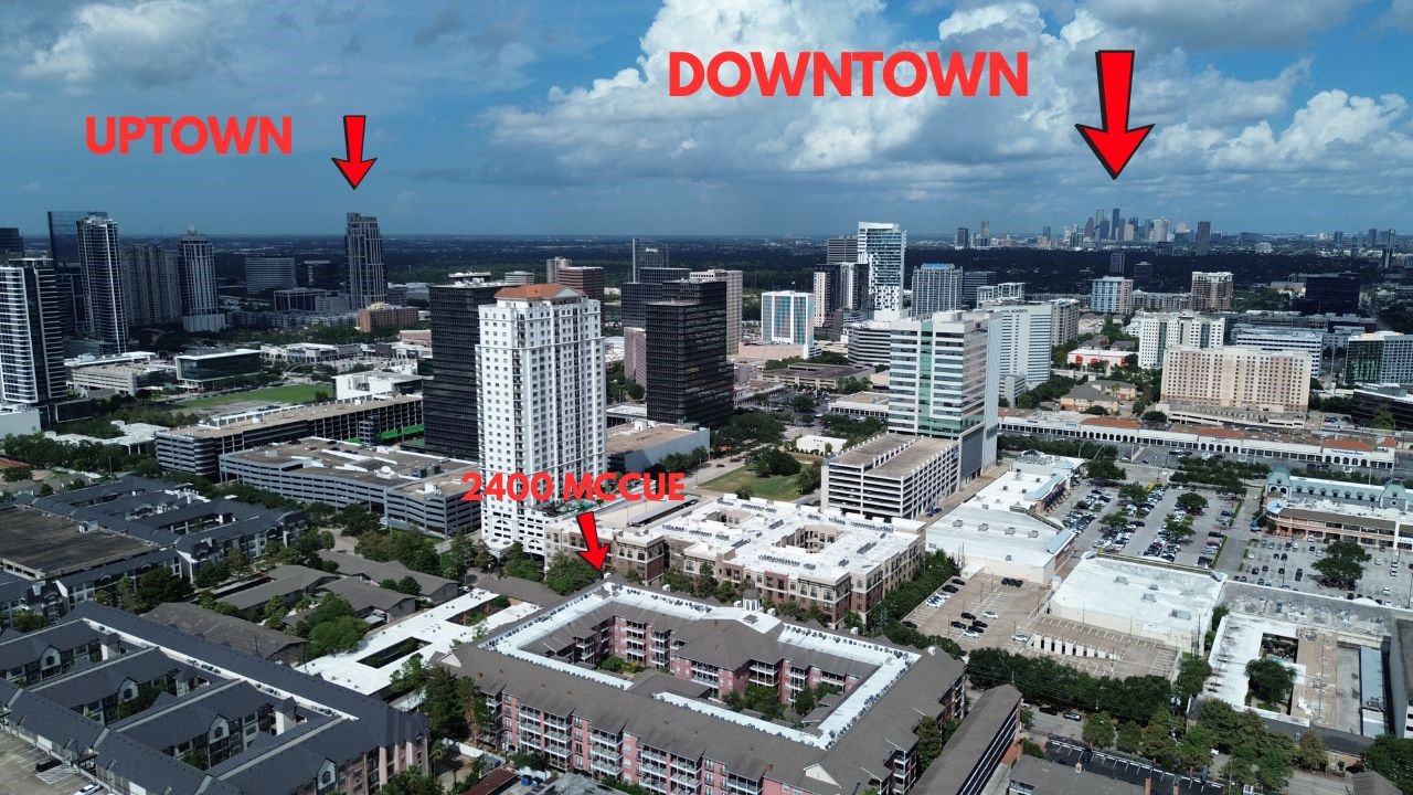 2400 McCue Road, Unit 312 Houston, TX 77056 - Photo 24 of 29 ariel view